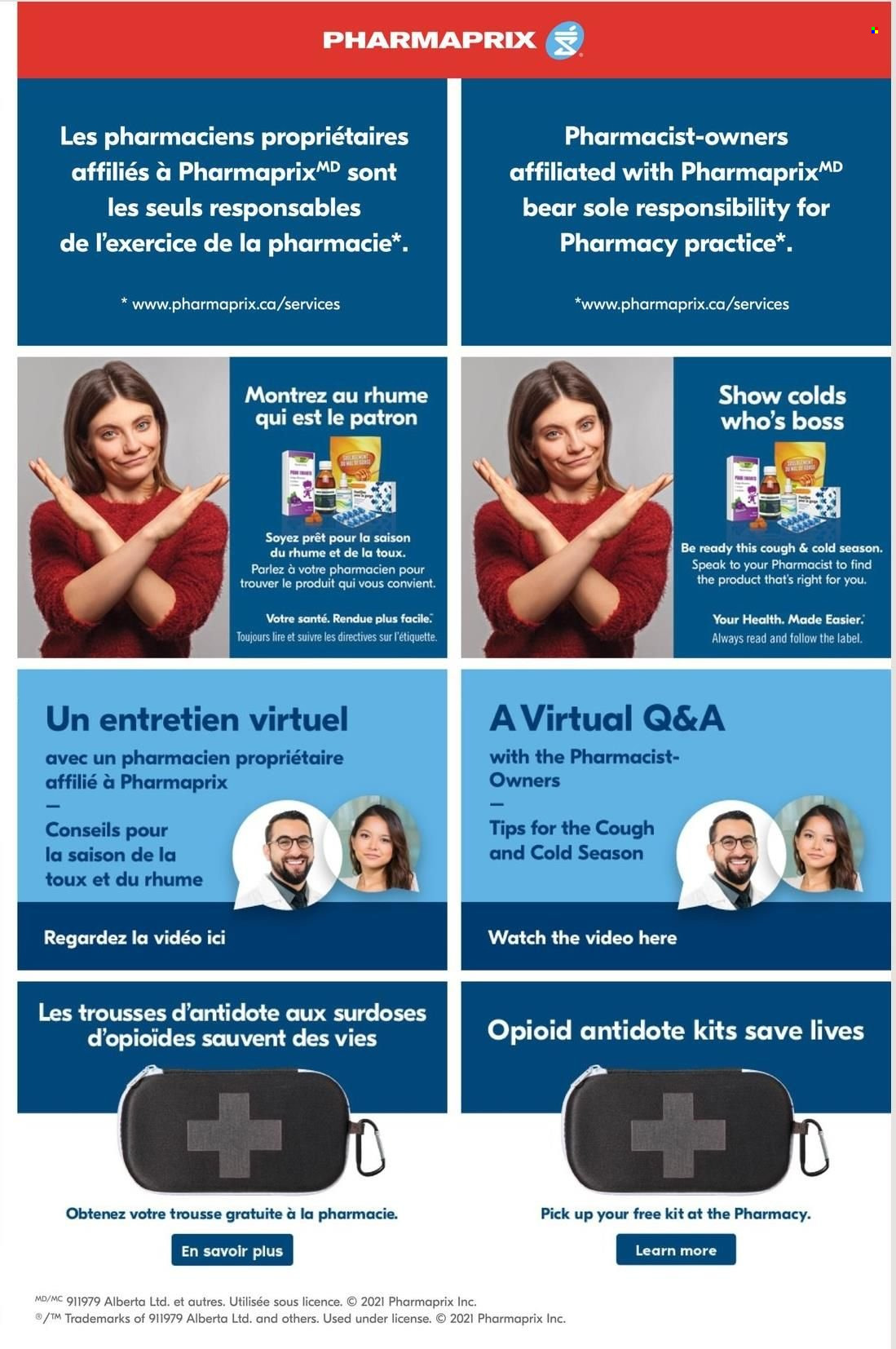 Pharmaprix flyer  - January 01, 2022 - January 06, 2022.
