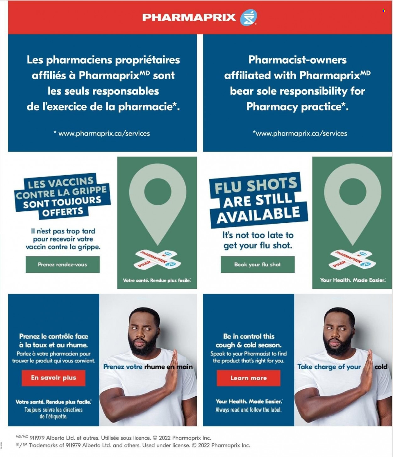 Pharmaprix flyer  - January 08, 2022 - January 14, 2022.
