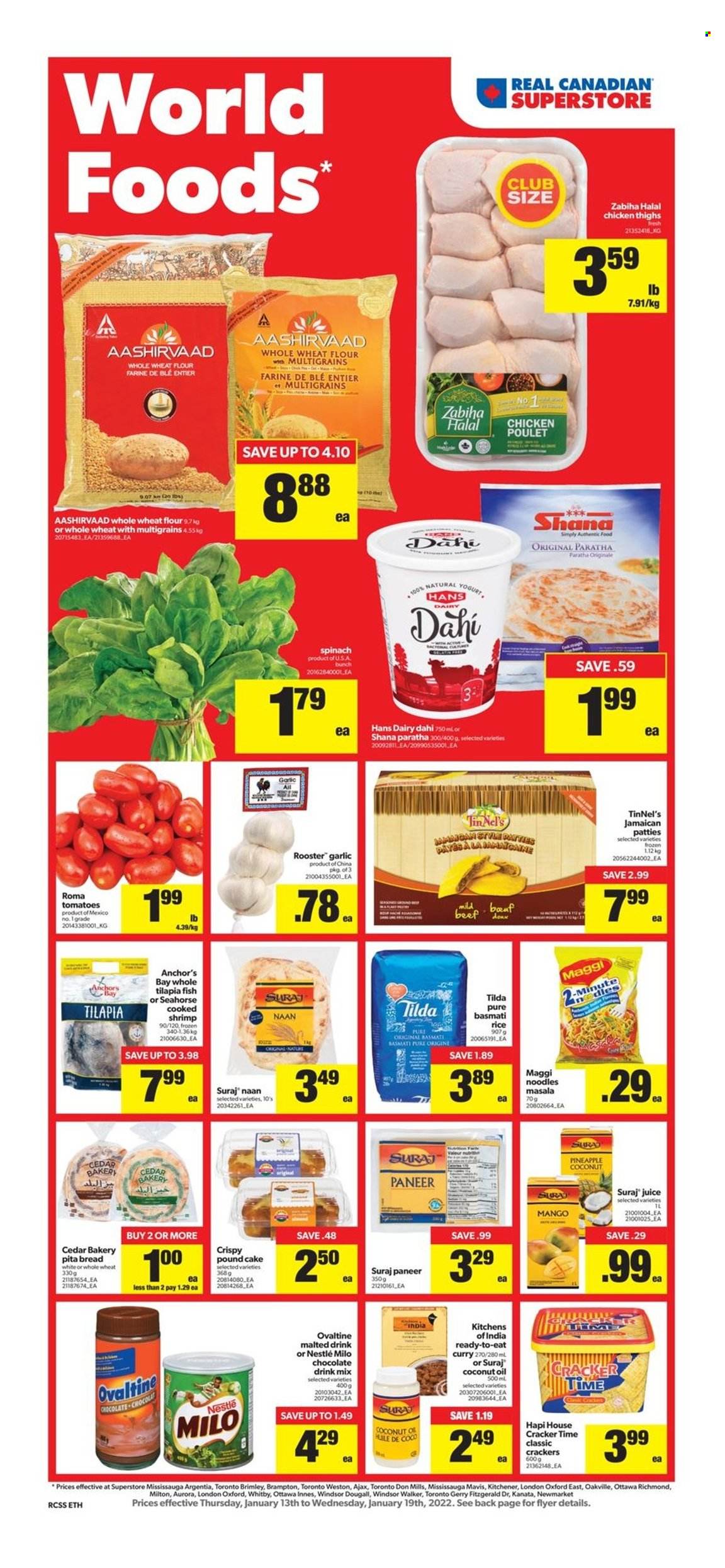 Real Canadian Superstore flyer  - January 13, 2022 - January 19, 2022.