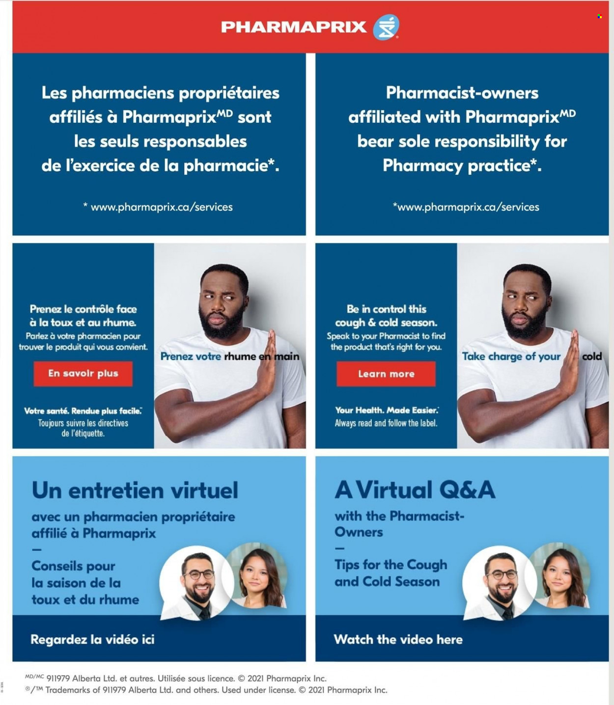 Pharmaprix flyer  - January 22, 2022 - January 27, 2022.