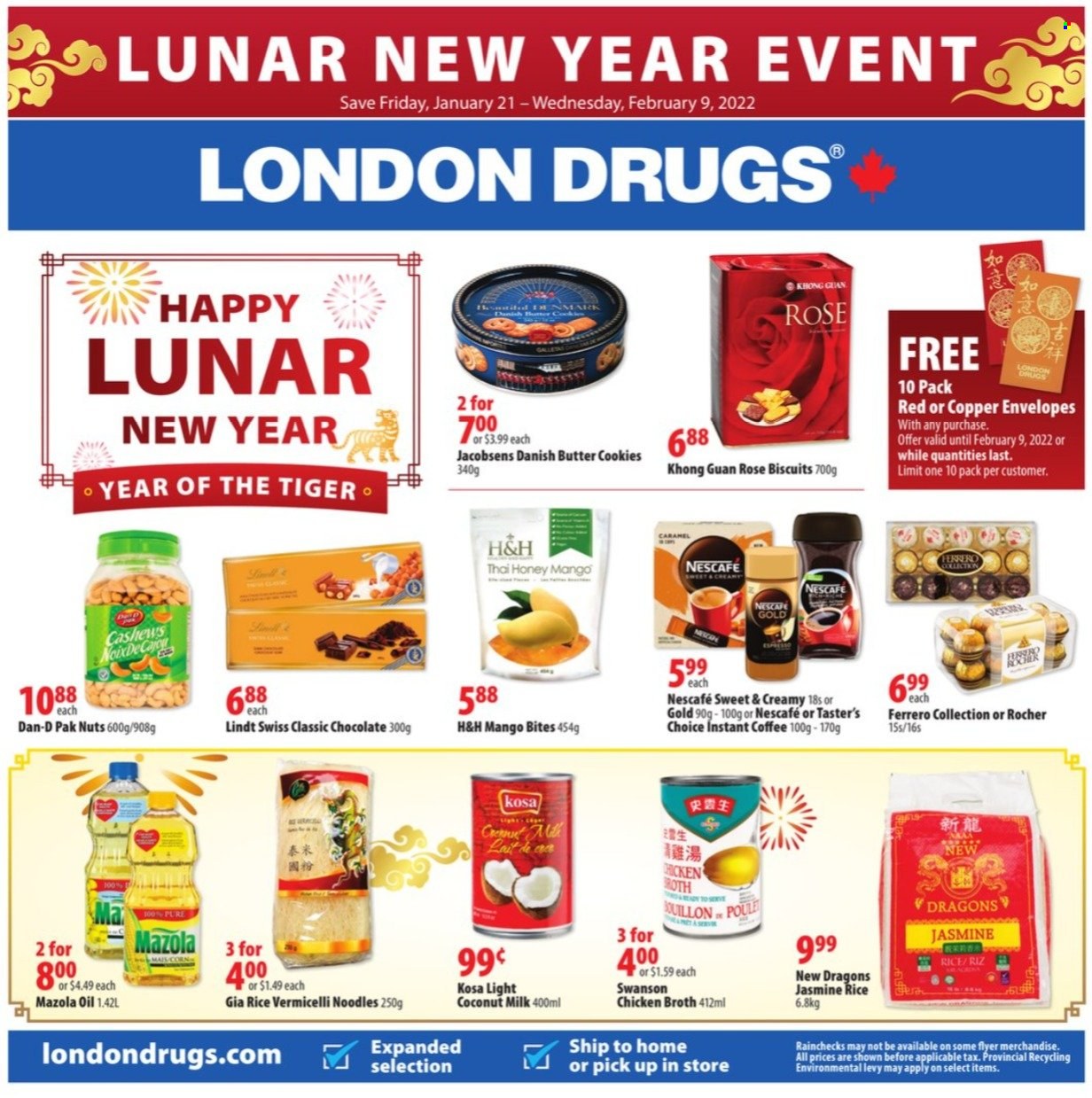 London Drugs flyer  - January 21, 2022 - February 09, 2022.