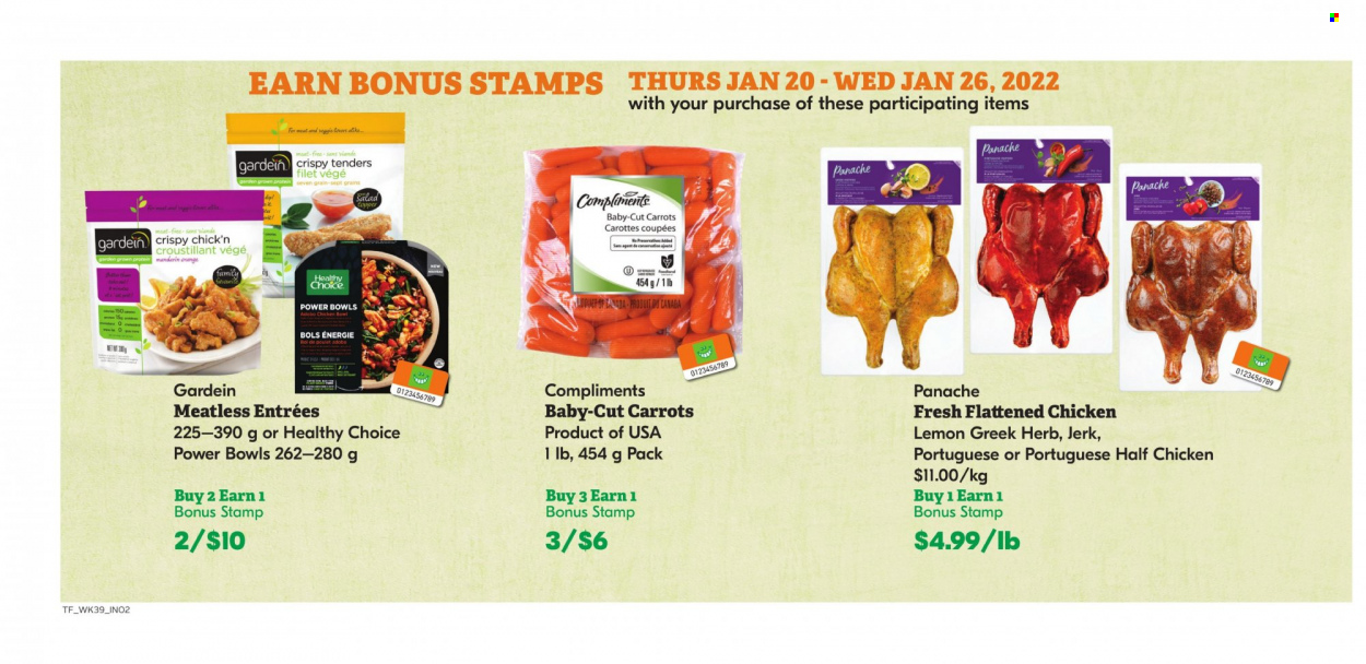 Thrifty Foods flyer  - January 20, 2022 - January 26, 2022.