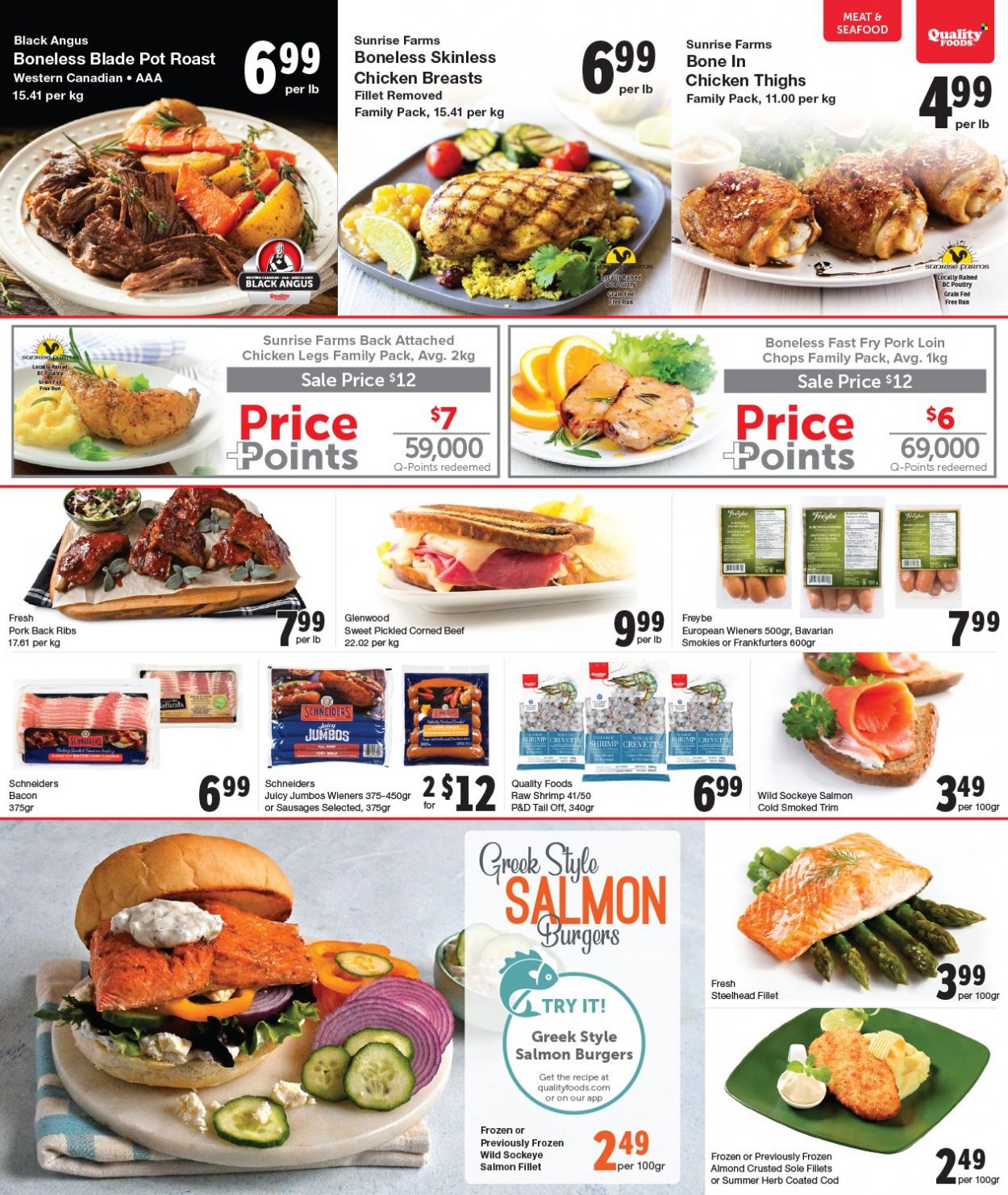 Quality Foods flyer  - January 24, 2022 - January 30, 2022.