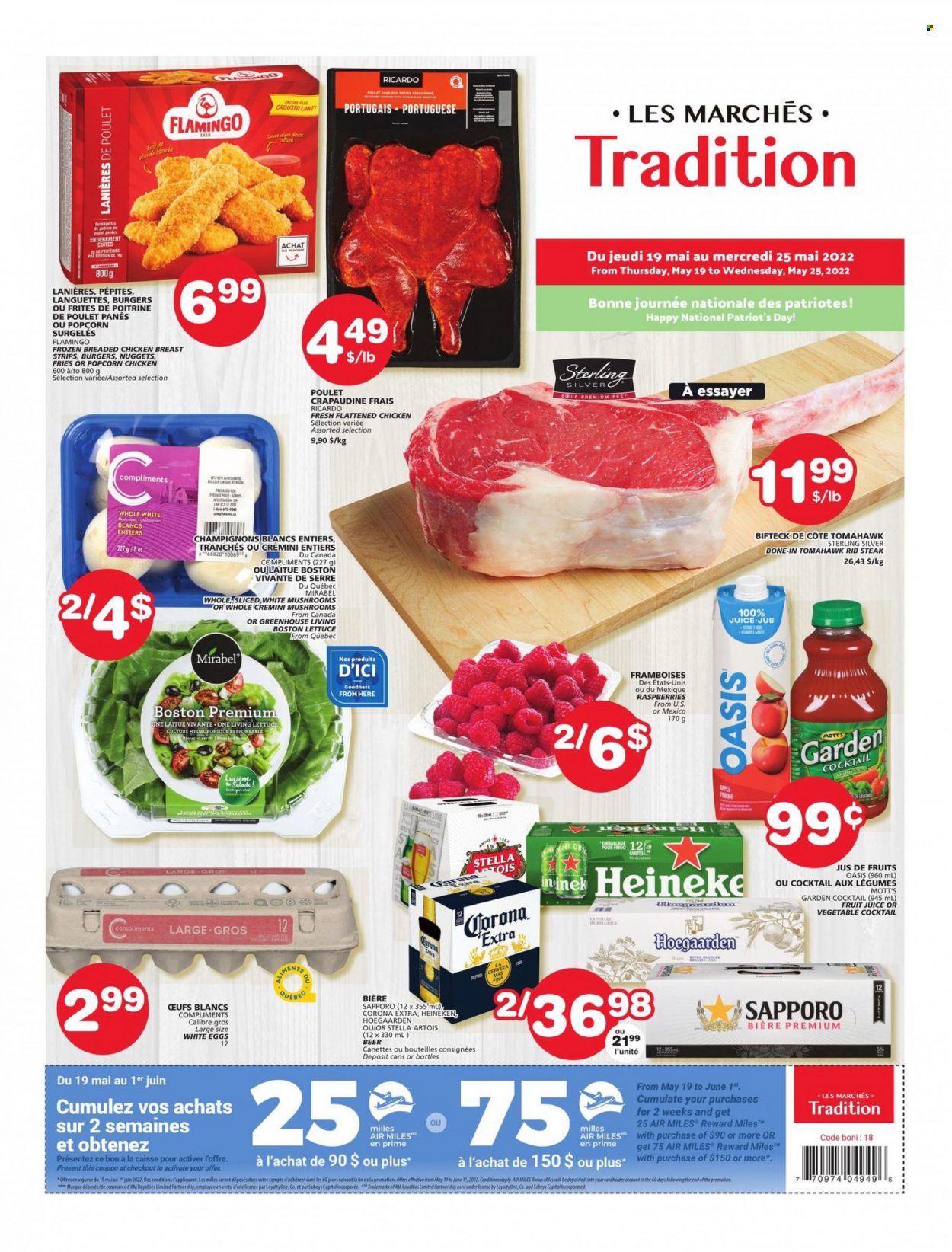 Les Marchés Tradition flyer  - May 19, 2022 - May 25, 2022.