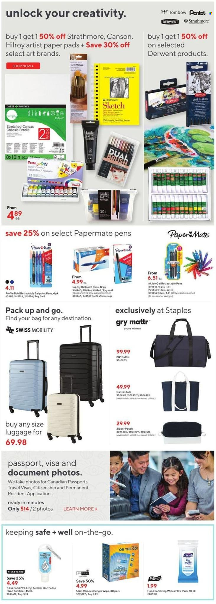 Staples flyer  - May 18, 2022 - May 24, 2022.