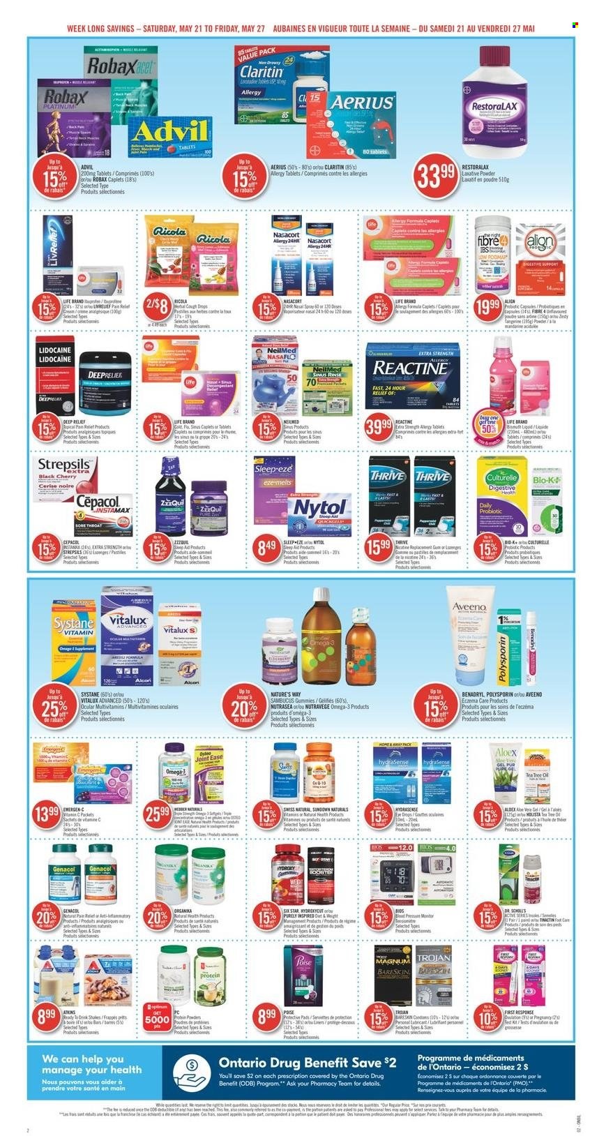 Shoppers Drug Mart flyer  - May 21, 2022 - May 27, 2022.