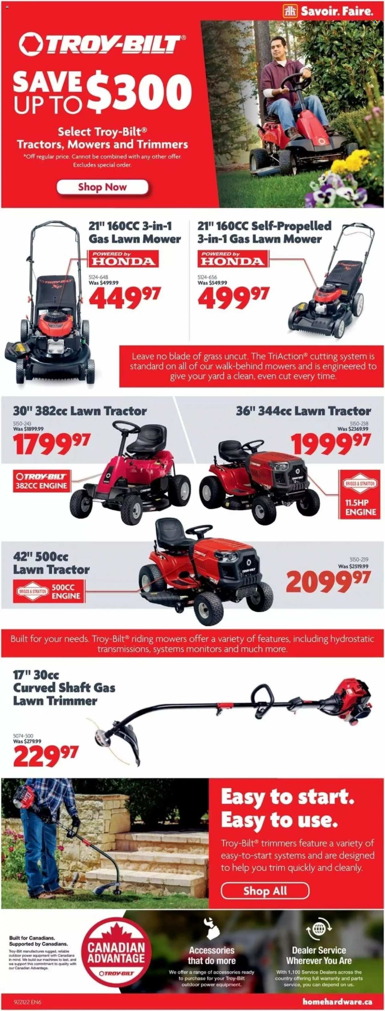 Home Hardware flyer  - May 19, 2022 - May 25, 2022.
