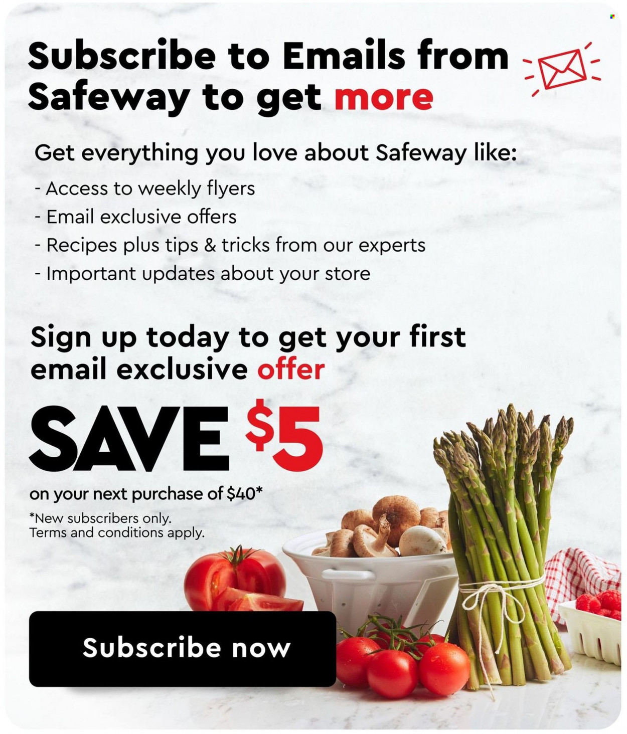 Safeway flyer  - May 26, 2022 - June 01, 2022.