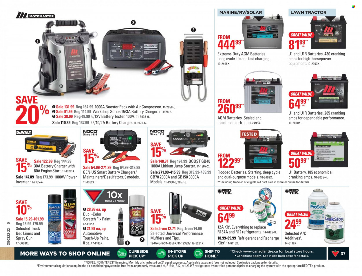 Canadian Tire flyer  - May 27, 2022 - June 02, 2022.