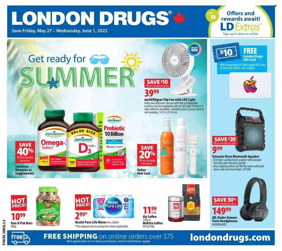 London Drugs flyer  - May 27, 2022 - June 01, 2022.