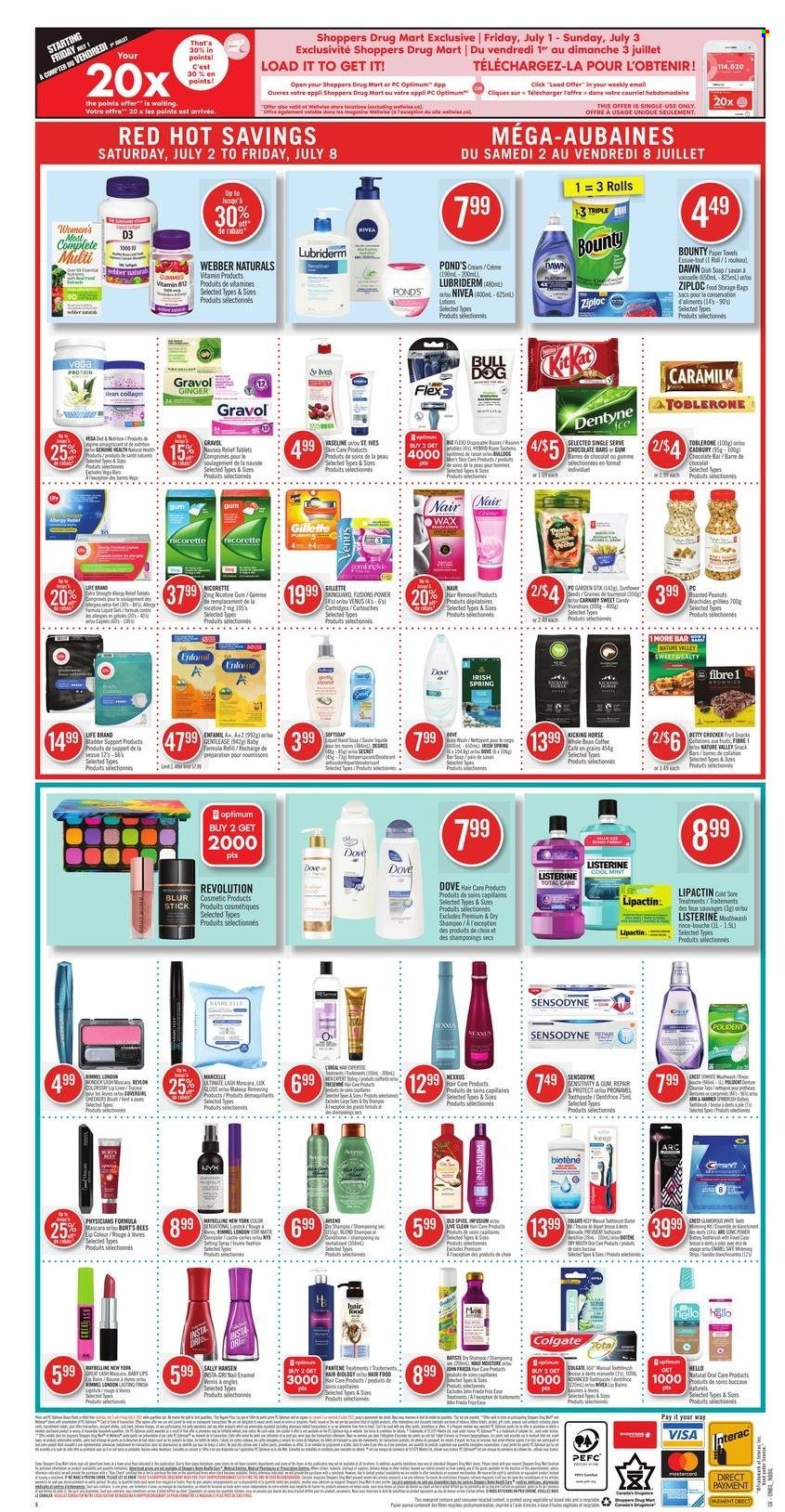 Shoppers Drug Mart flyer  - July 02, 2022 - July 08, 2022.