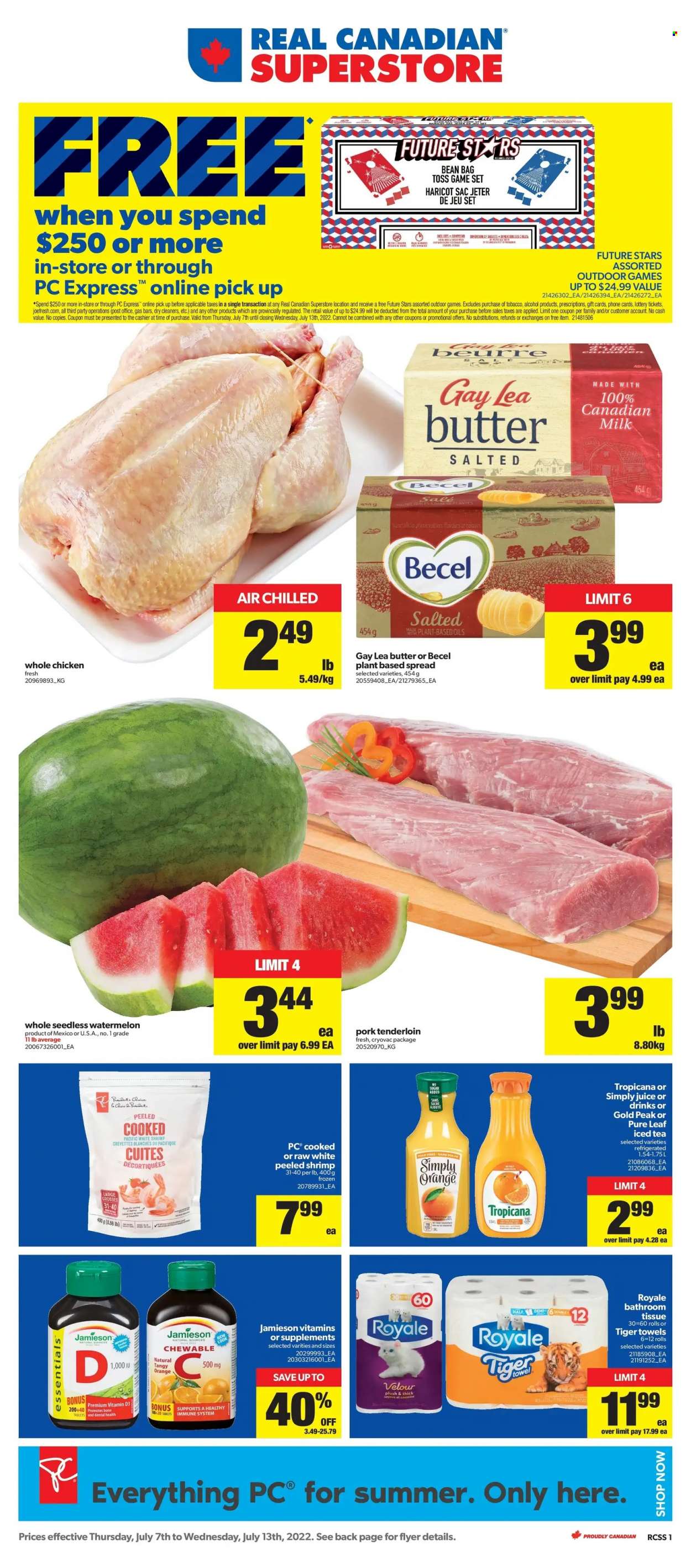 Real Canadian Superstore flyer  - July 07, 2022 - July 13, 2022.