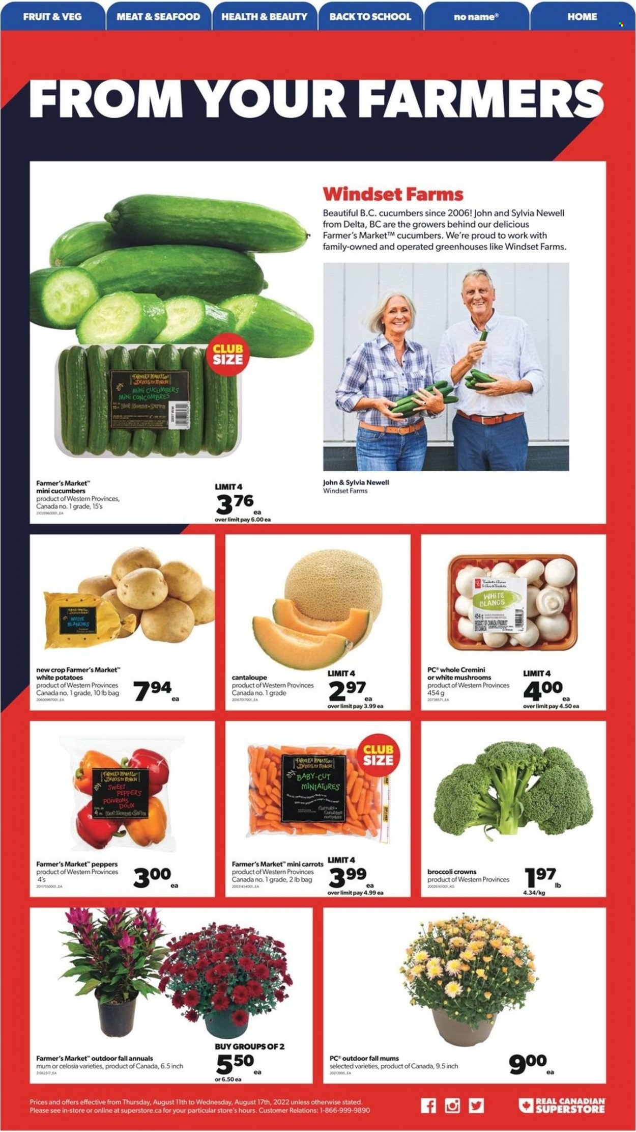 Real Canadian Superstore flyer  - August 11, 2022 - August 17, 2022.