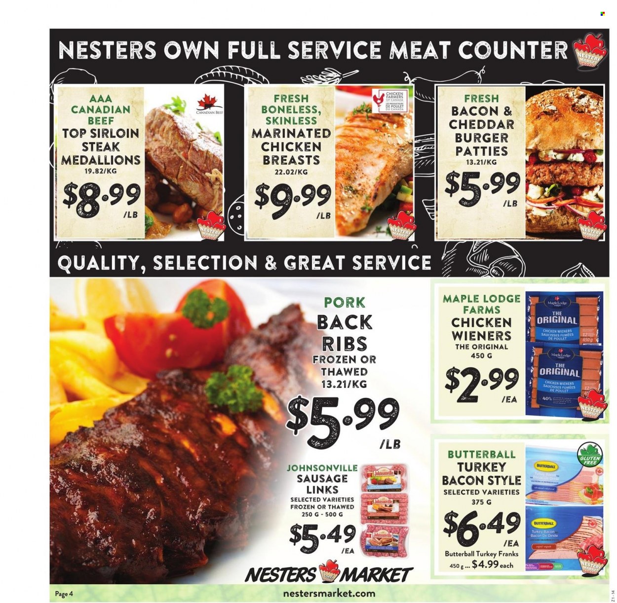 Nesters Food Market flyer  - August 14, 2022 - August 20, 2022.