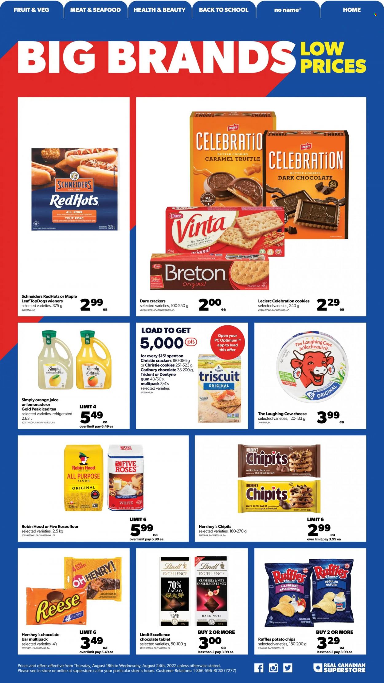 Real Canadian Superstore flyer  - August 18, 2022 - August 24, 2022.