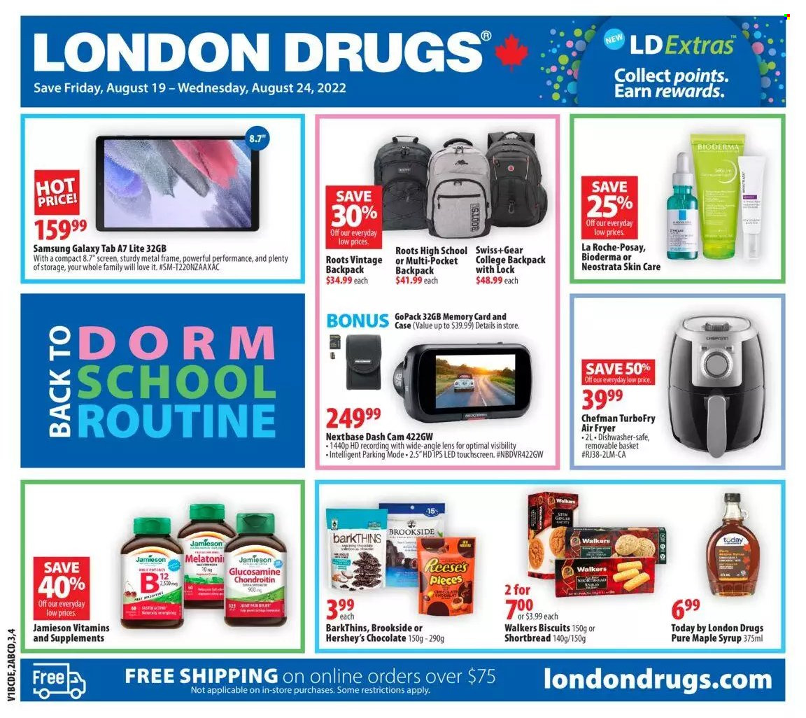 London Drugs flyer  - August 19, 2022 - August 24, 2022.