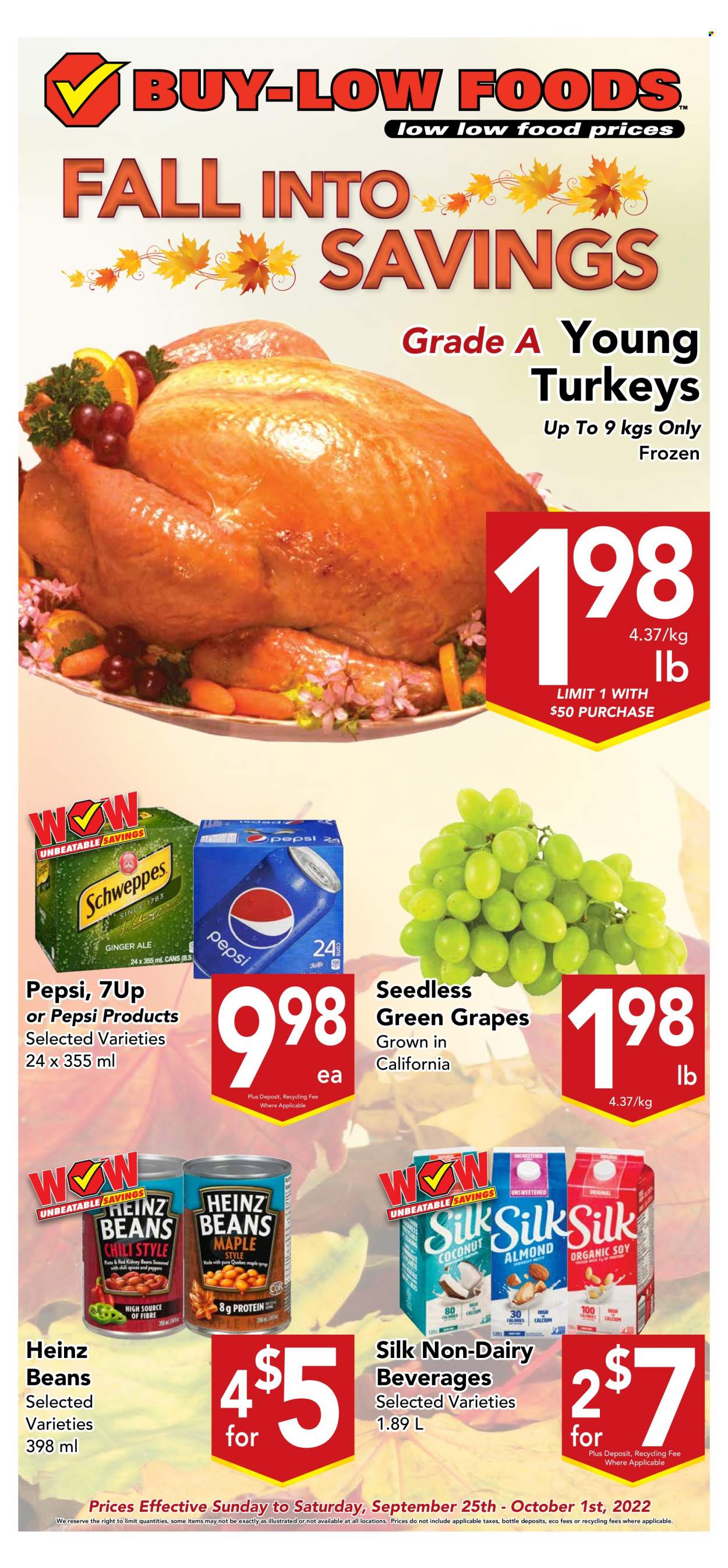 Buy-Low Foods flyer  - September 25, 2022 - October 01, 2022.