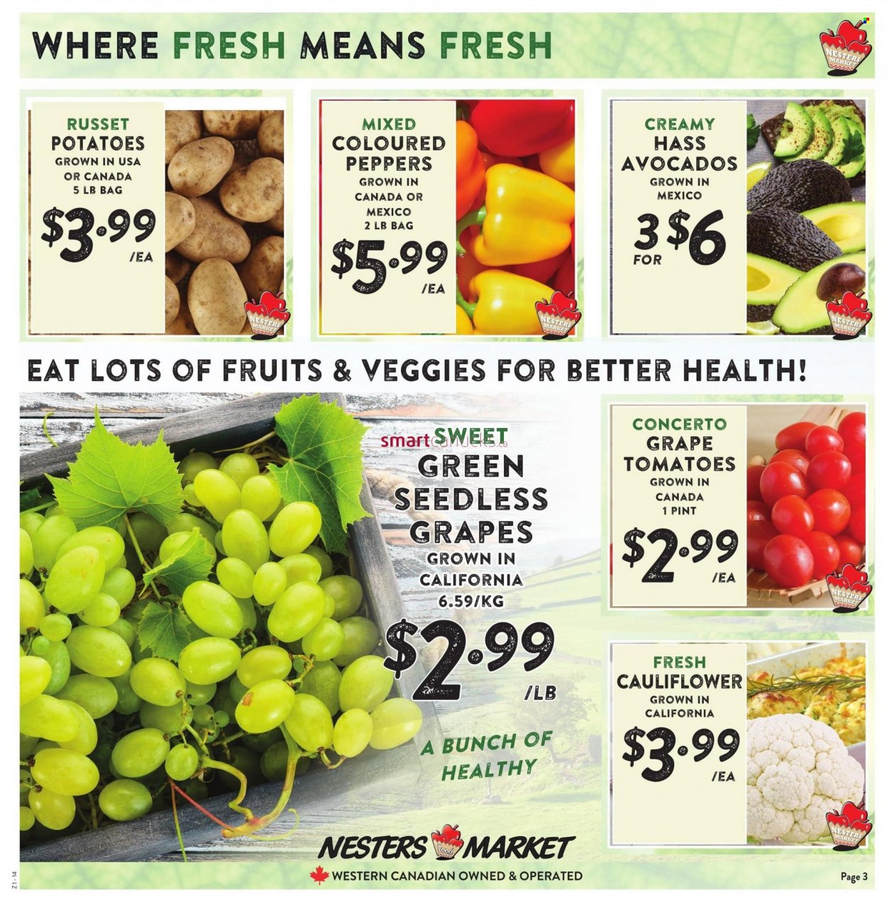 Nesters Food Market flyer  - September 25, 2022 - October 01, 2022.