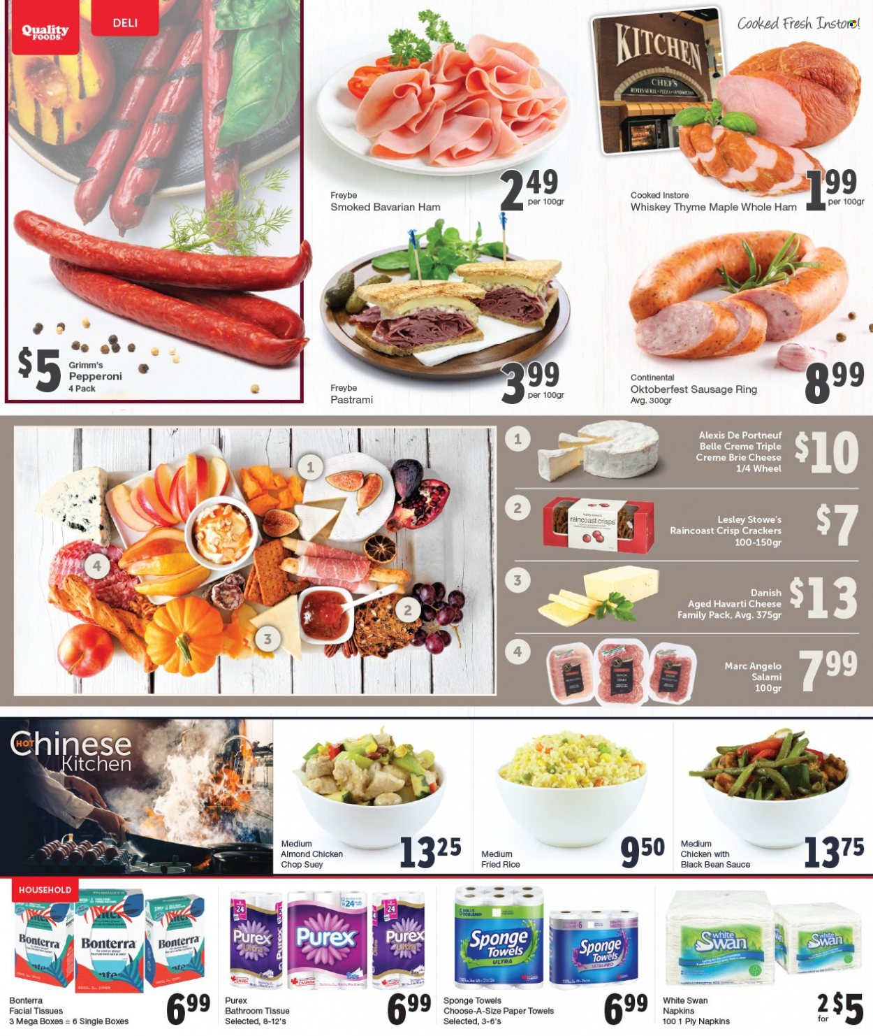 Quality Foods flyer  - October 03, 2022 - October 09, 2022.