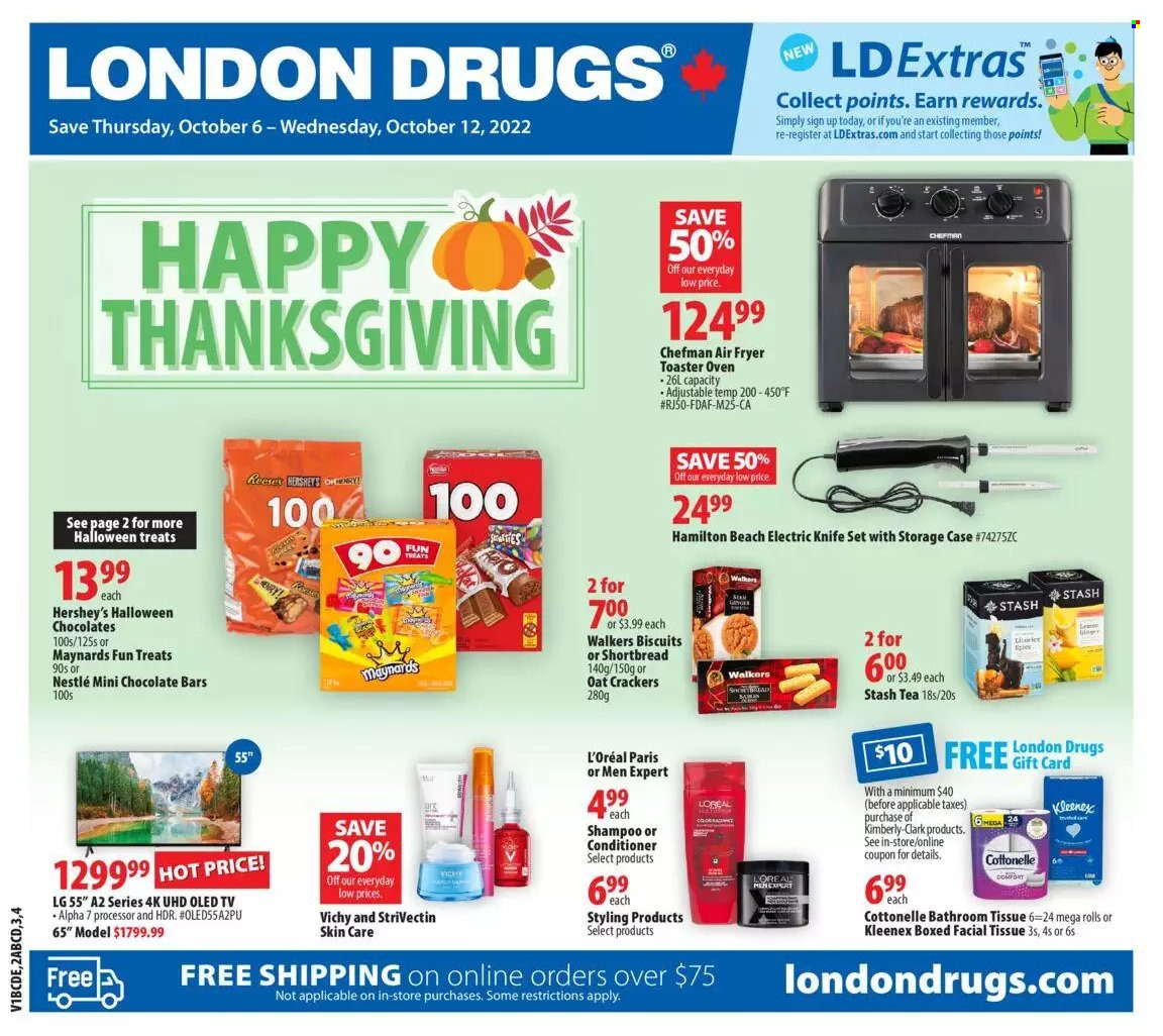 London Drugs flyer  - October 06, 2022 - October 12, 2022.
