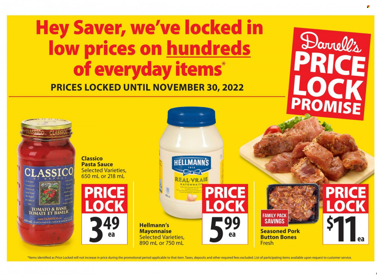 Save-On-Foods flyer  - November 24, 2022 - November 30, 2022.