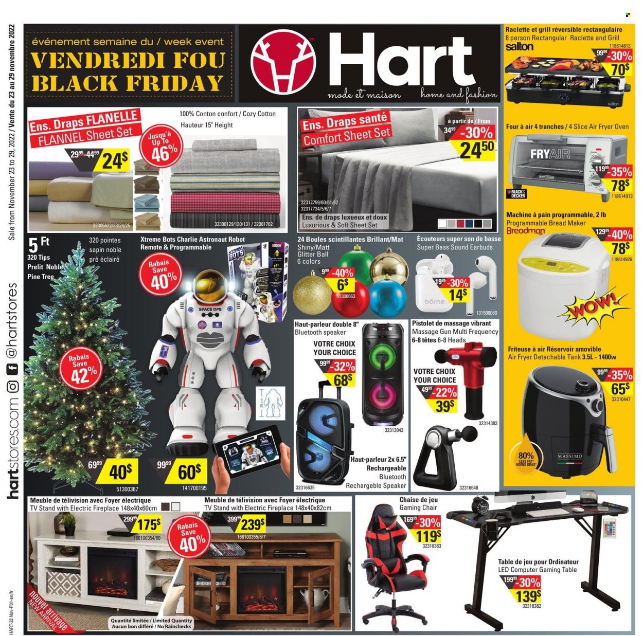 Hart Stores flyer  - November 23, 2022 - November 29, 2022.