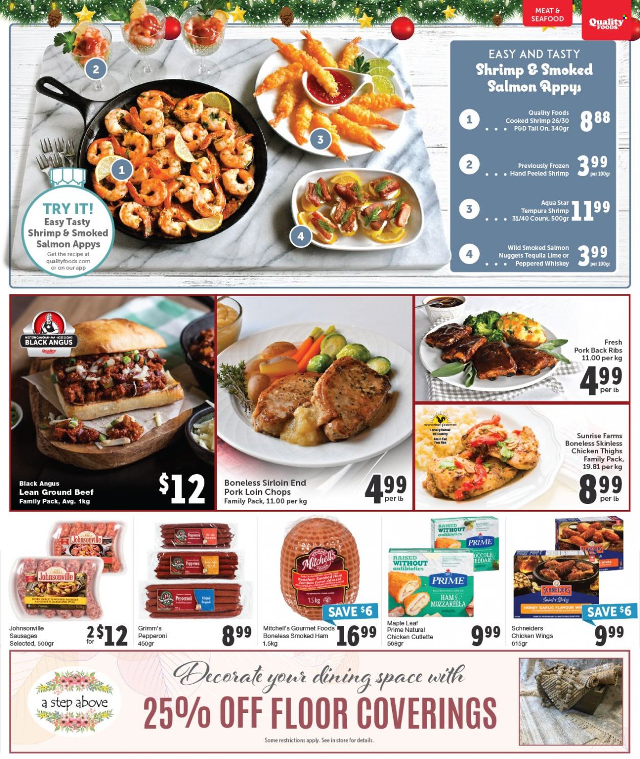 Quality Foods flyer  - December 05, 2022 - December 11, 2022.