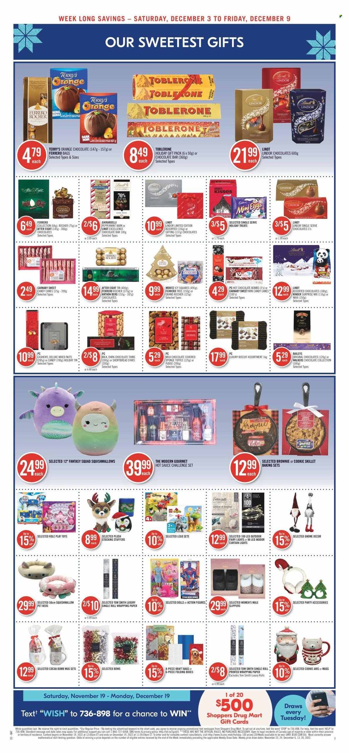 Shoppers Drug Mart flyer  - December 03, 2022 - December 09, 2022.