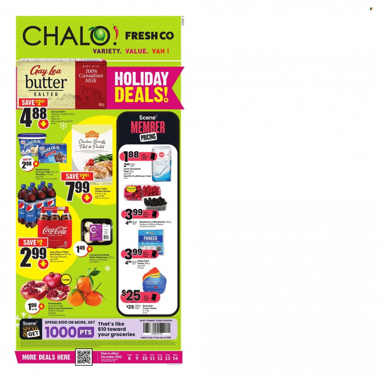 Chalo! FreshCo. flyer  - December 08, 2022 - December 14, 2022.