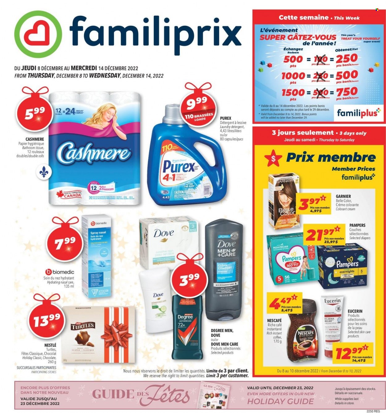 Familiprix flyer  - December 08, 2022 - December 14, 2022.