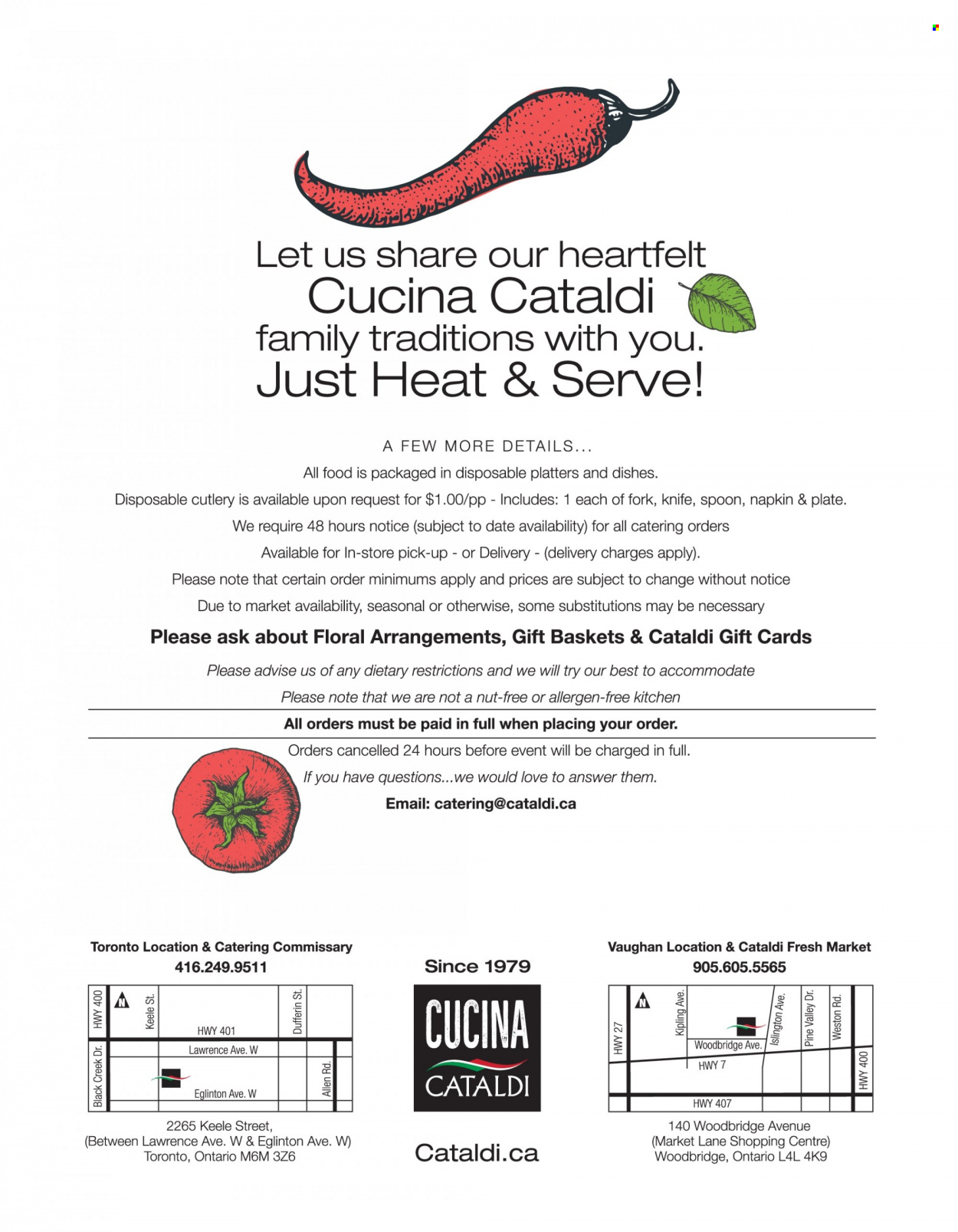 Cataldi Fresh Market flyer . Page 8.