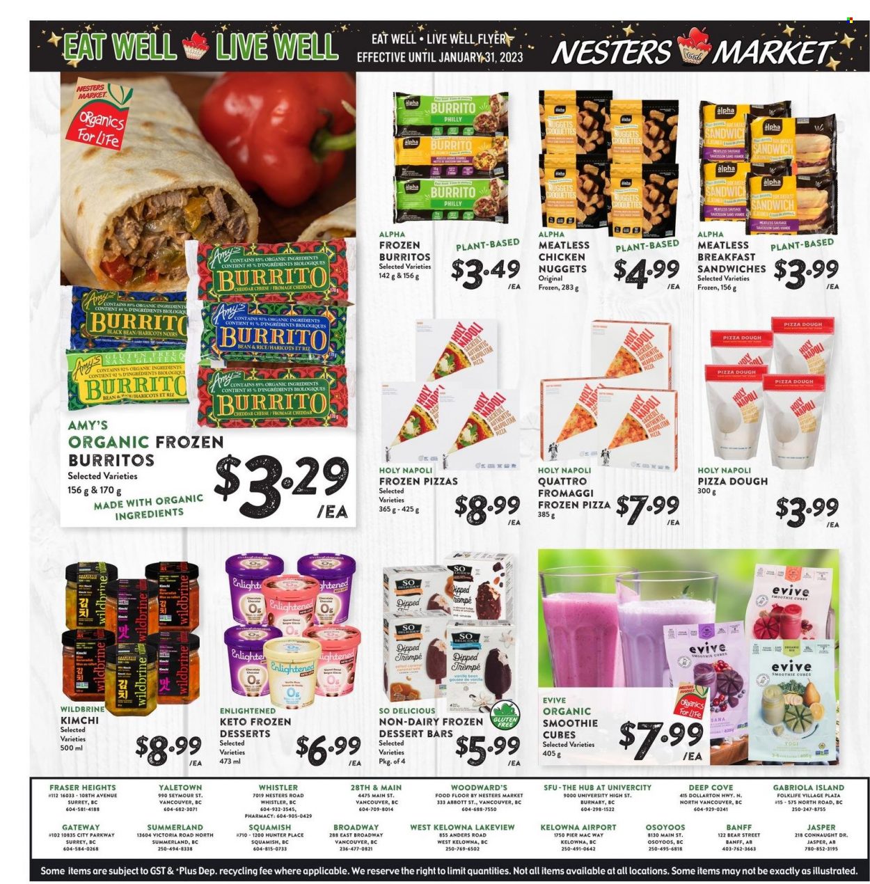 Nesters Food Market flyer  - January 01, 2023 - January 31, 2023.