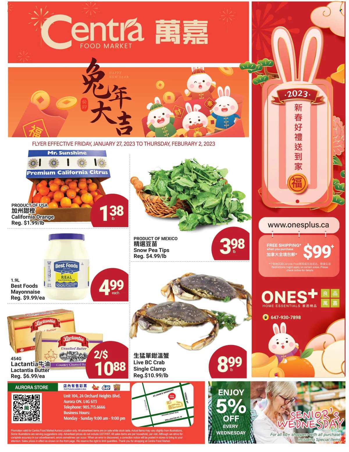 Centra Food Market flyer  - January 27, 2023 - February 02, 2023.