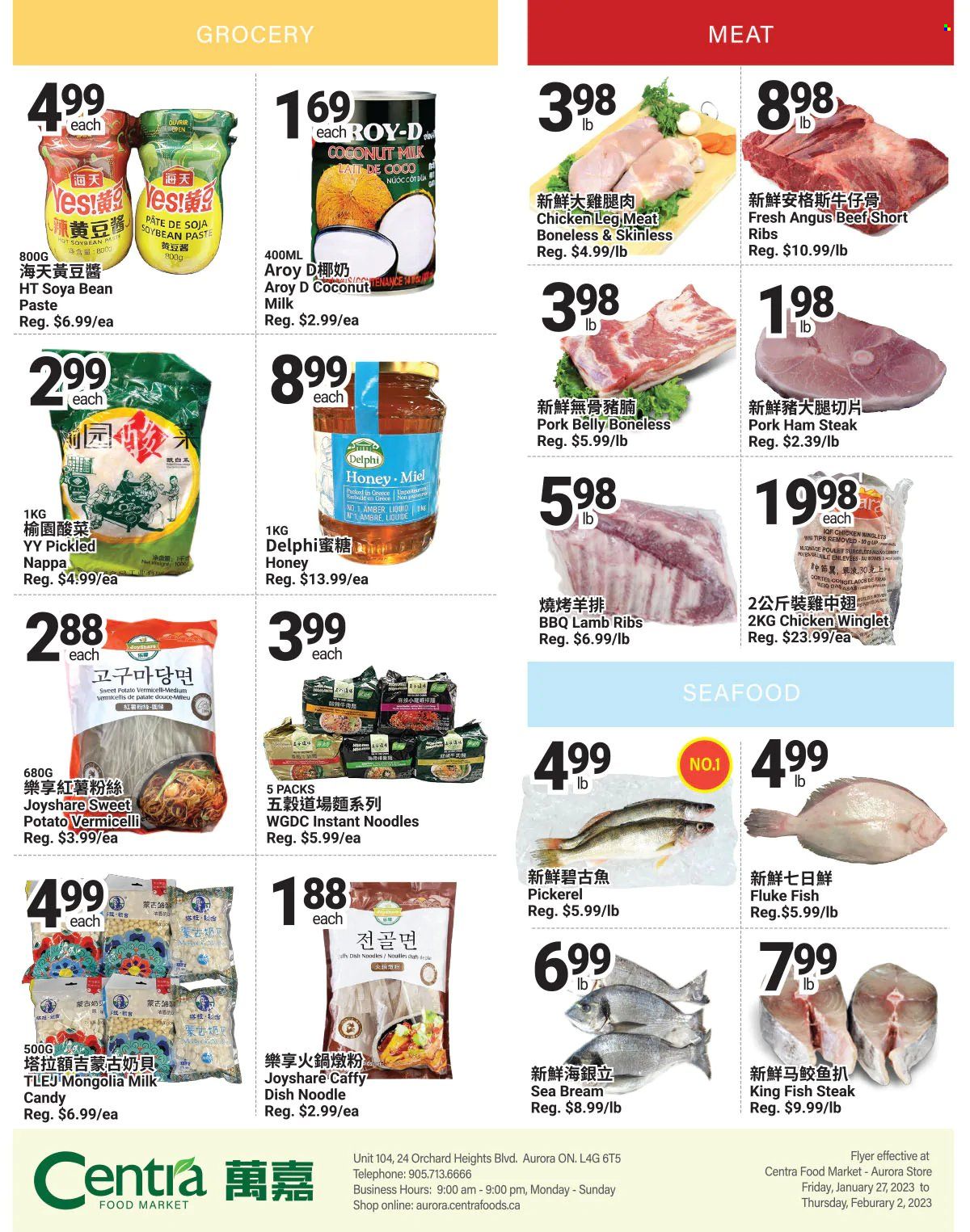 Centra Food Market flyer  - January 27, 2023 - February 02, 2023.