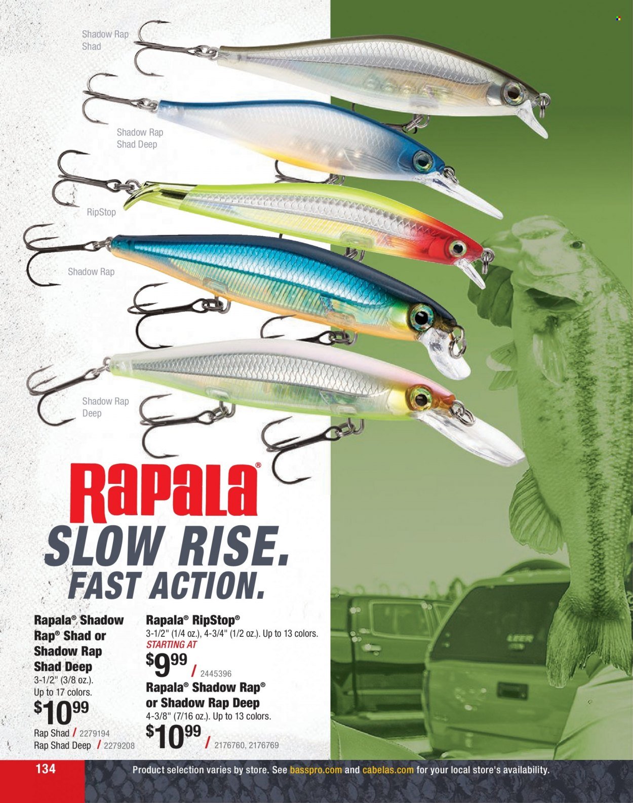 Bass Pro Shops flyer  - January 01, 2023 - December 31, 2023. Page 134.