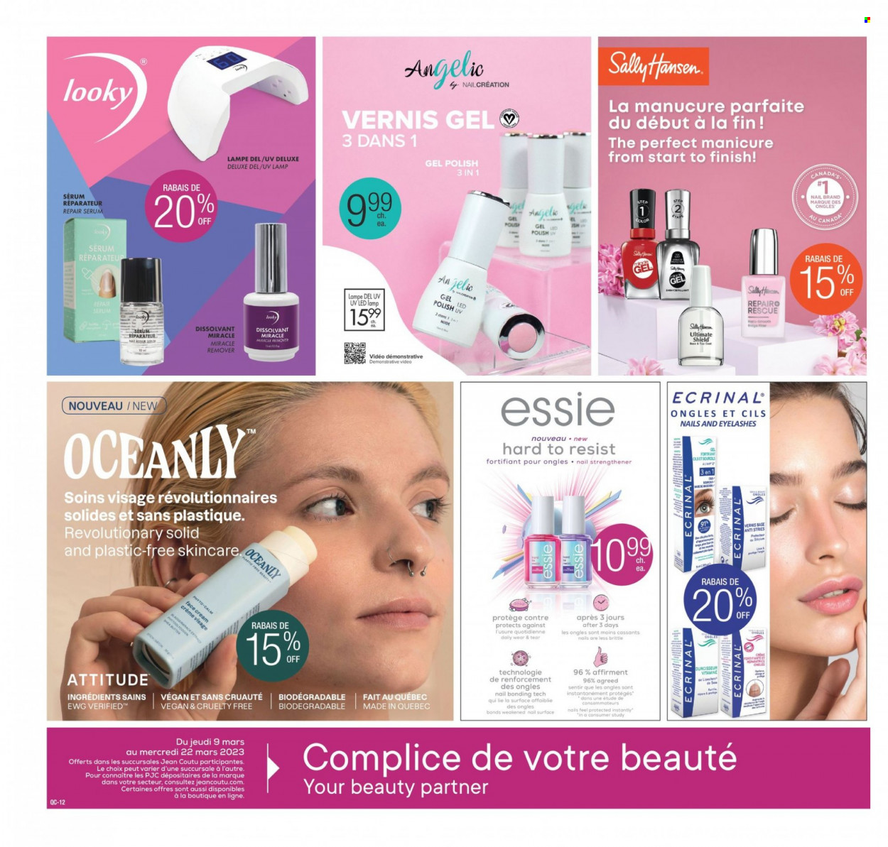 Jean Coutu flyer  - March 09, 2023 - March 22, 2023.