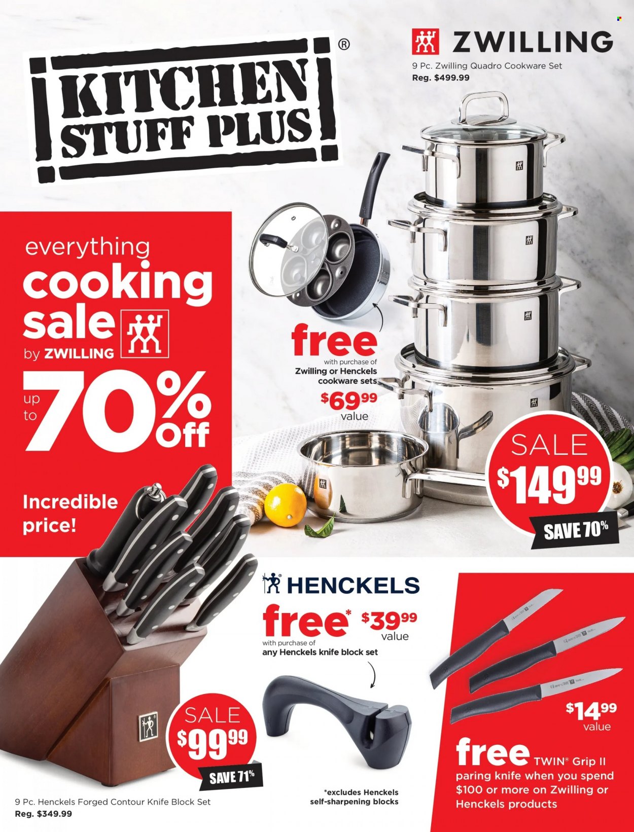 Kitchen Stuff Plus flyer  - March 16, 2023 - March 26, 2023.