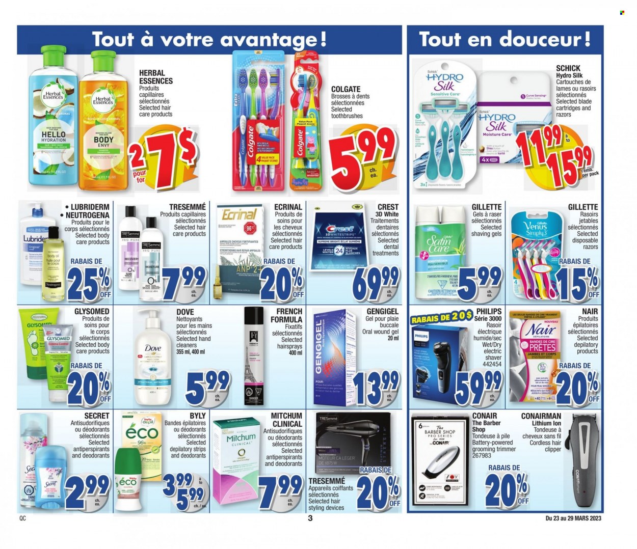 Jean Coutu flyer  - March 23, 2023 - March 29, 2023.