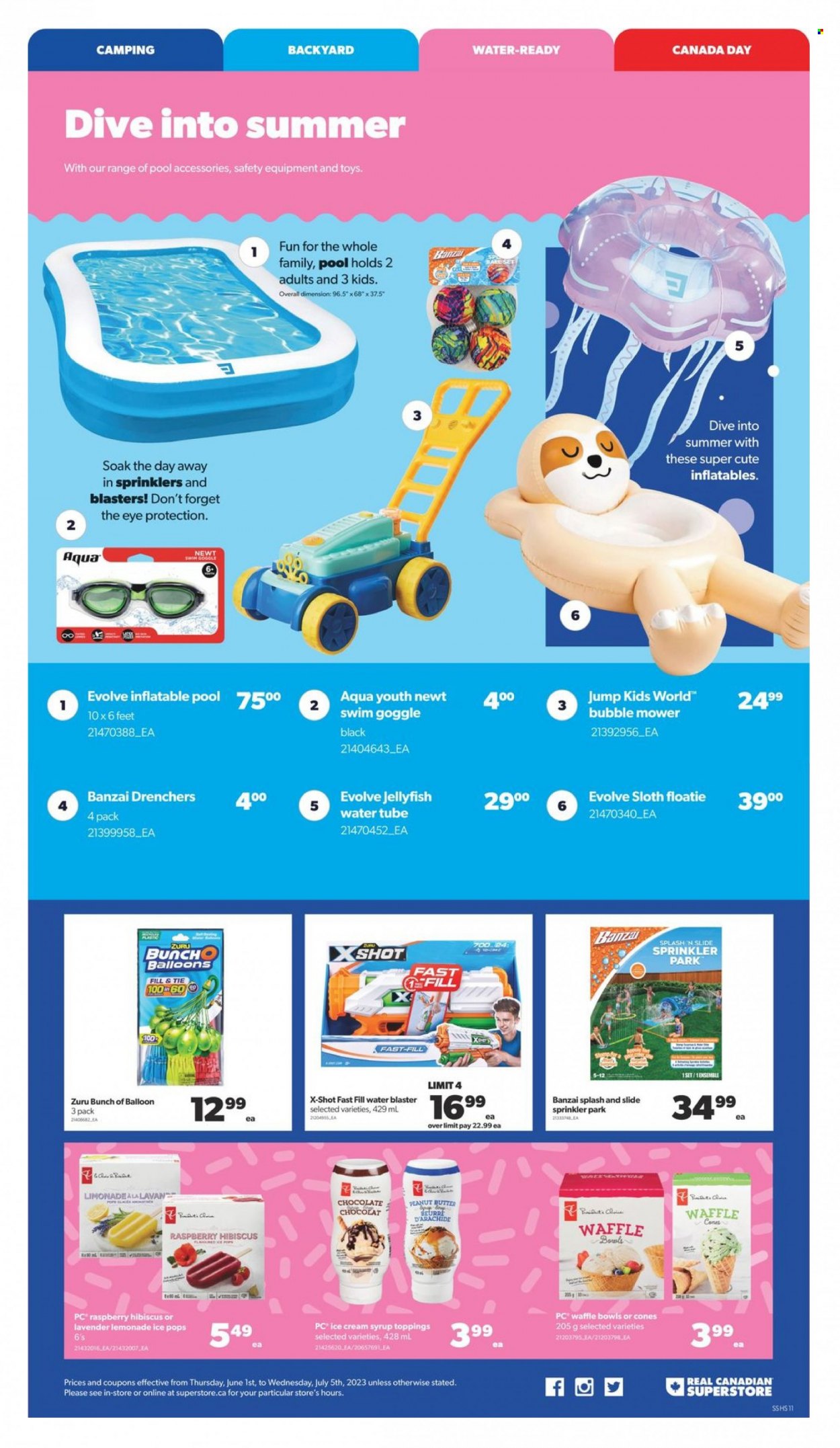 Real Canadian Superstore flyer  - June 01, 2023 - July 05, 2023.
