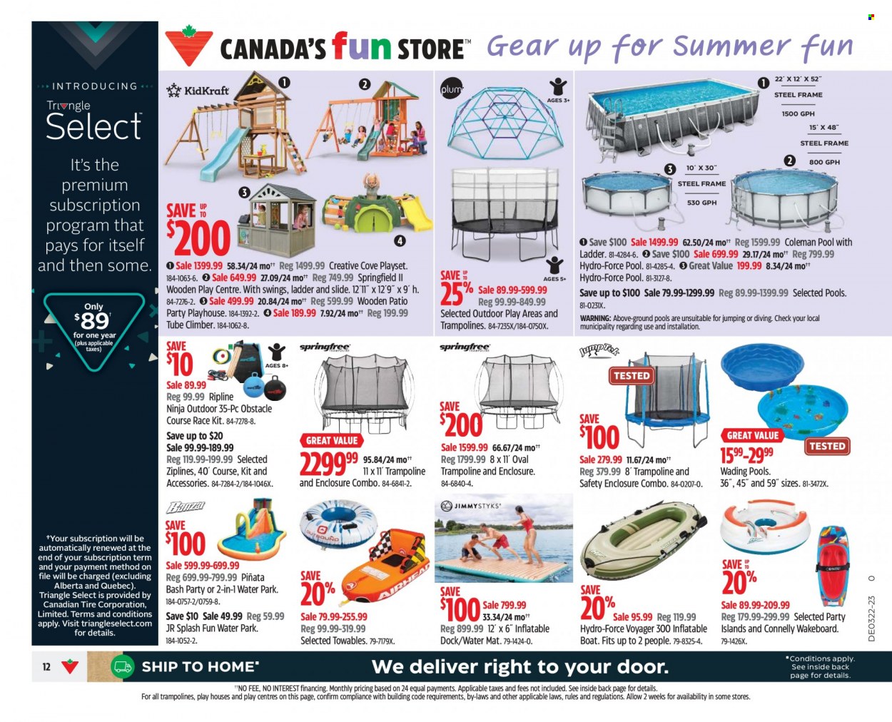 Canadian Tire flyer  - June 02, 2023 - June 08, 2023.