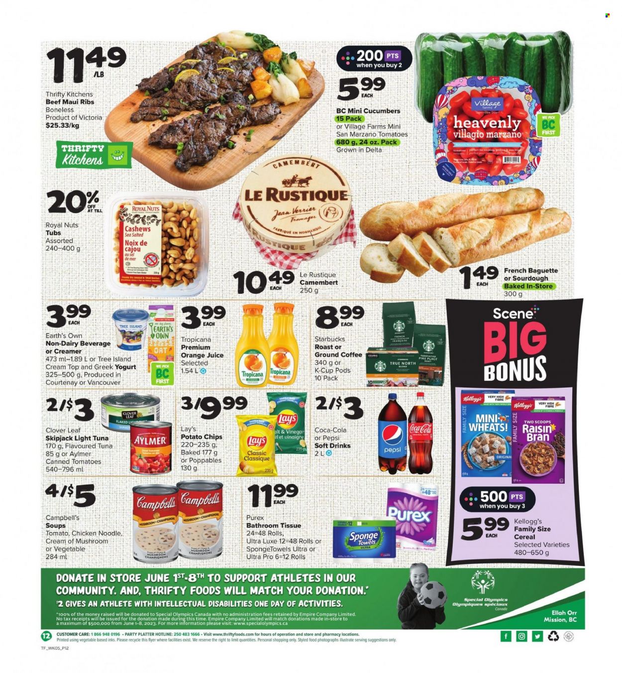 Thrifty Foods flyer  - June 01, 2023 - June 07, 2023.