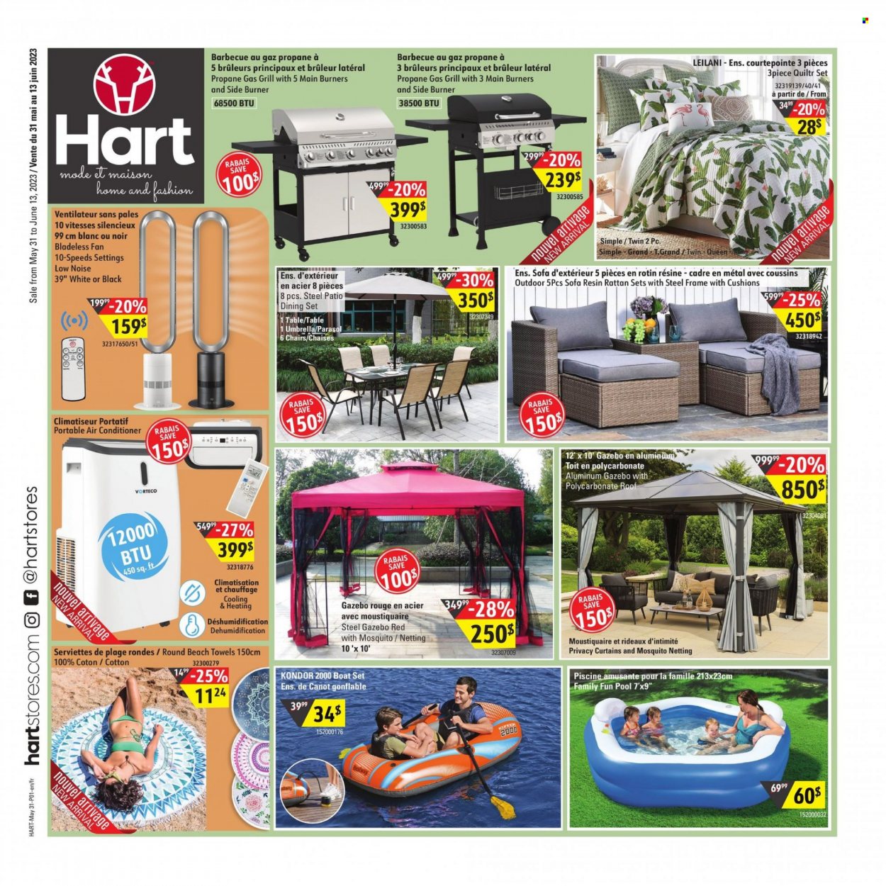 Hart Stores flyer  - May 31, 2023 - June 13, 2023.