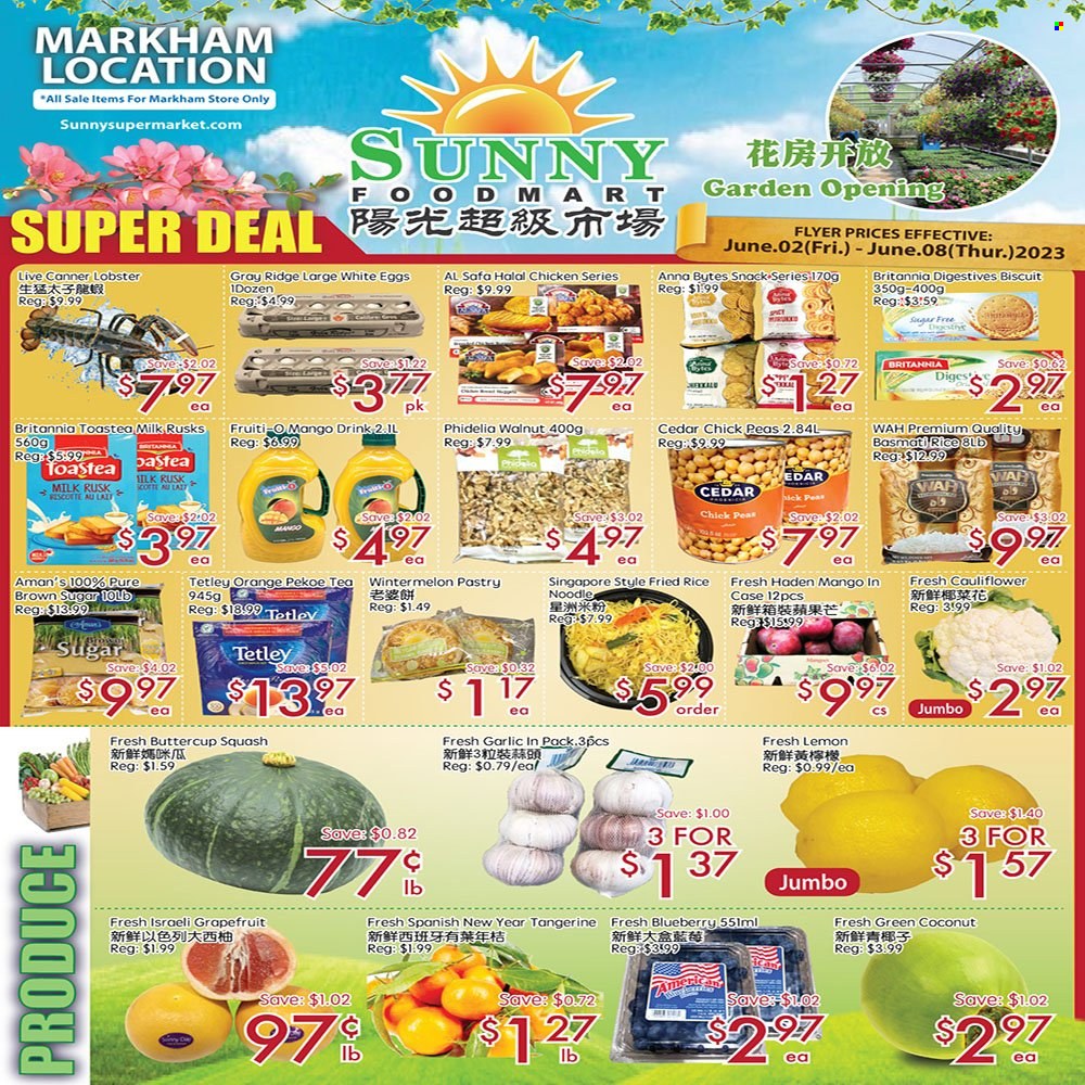 Sunny Foodmart flyer  - June 02, 2023 - June 08, 2023.