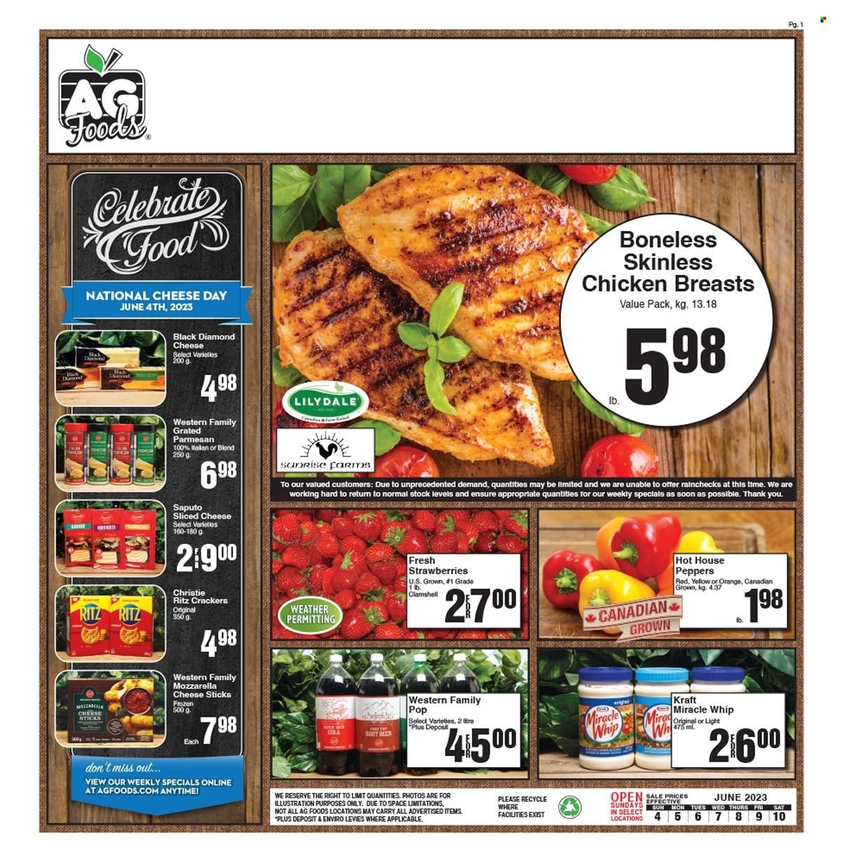 AG Foods flyer  - June 04, 2023 - June 10, 2023.