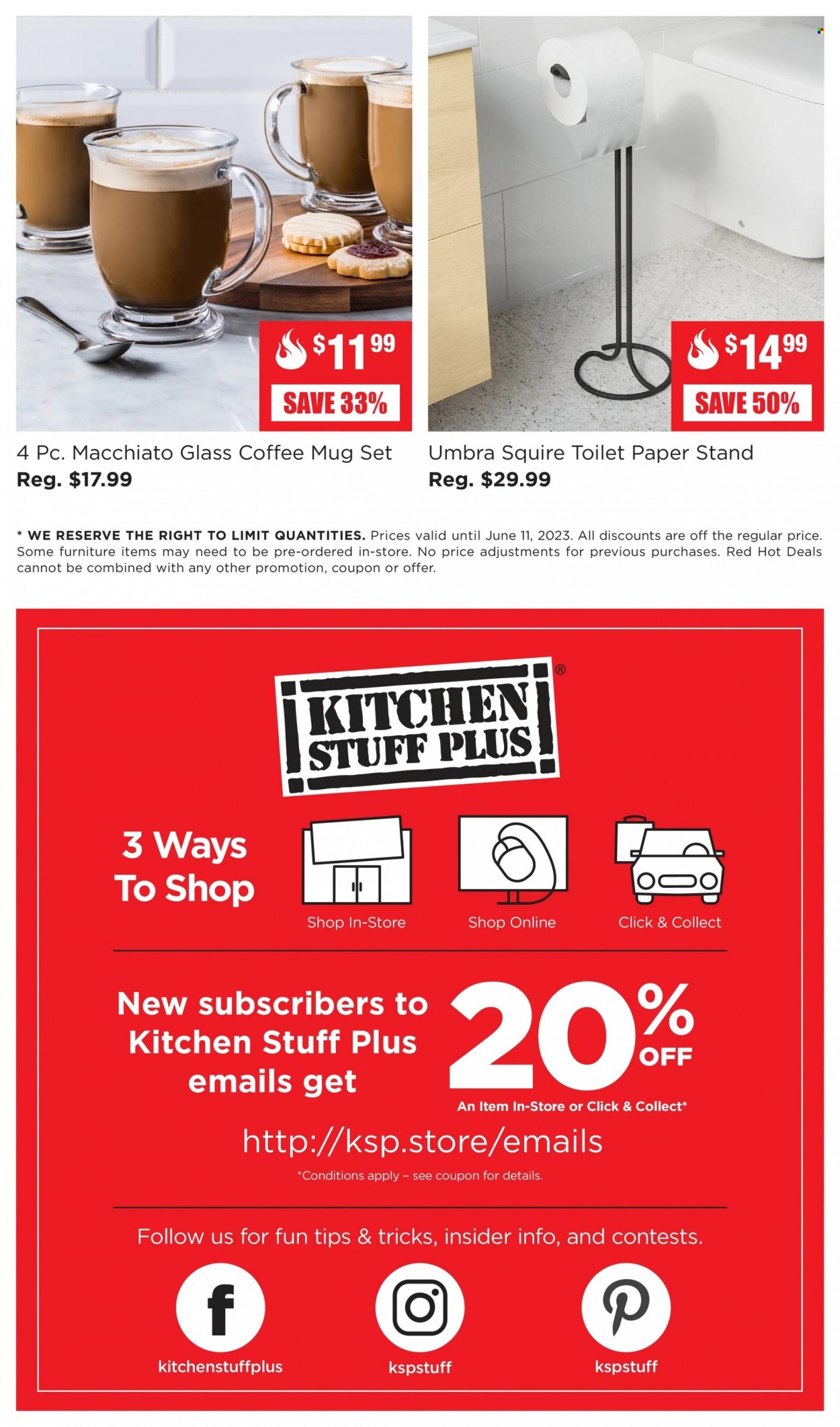 Kitchen Stuff Plus flyer  - June 05, 2023 - June 11, 2023.
