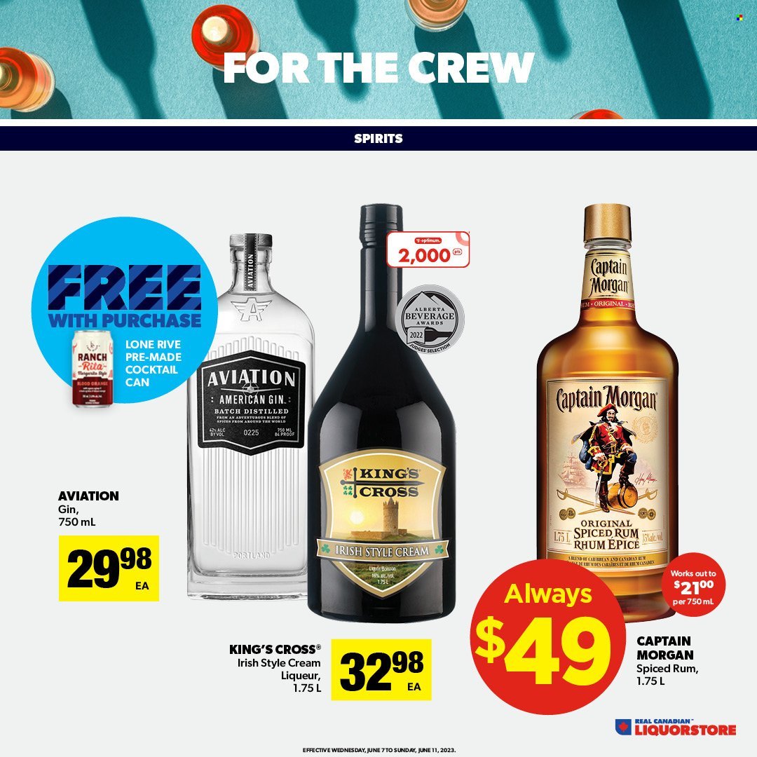 Real Canadian Liquorstore flyer  - June 07, 2023 - June 11, 2023.