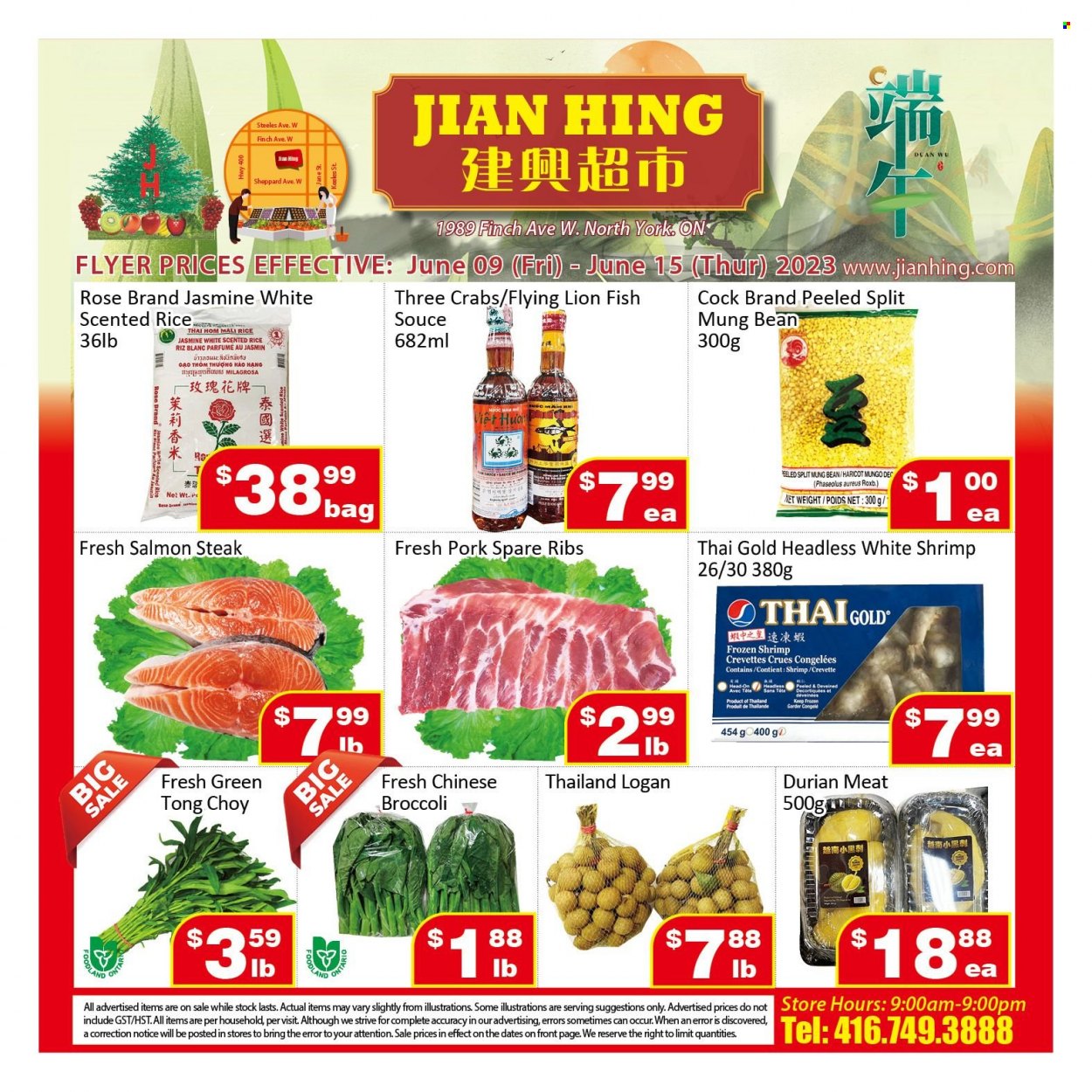Jian Hing Supermarket flyer  - June 09, 2023 - June 15, 2023.