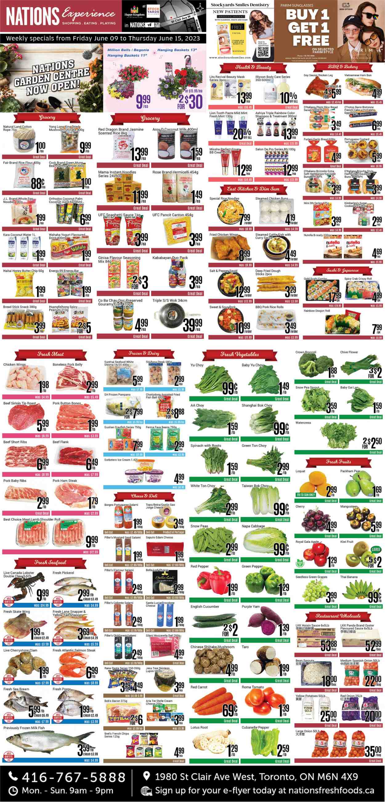 Nations Fresh Foods flyer  - June 09, 2023 - June 15, 2023.