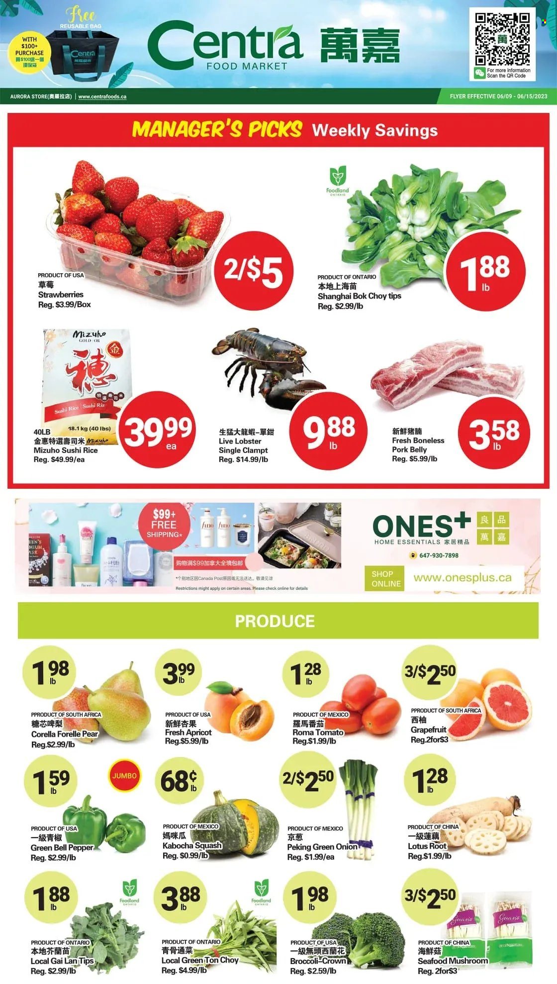 Centra Food Market flyer  - June 09, 2023 - June 15, 2023.