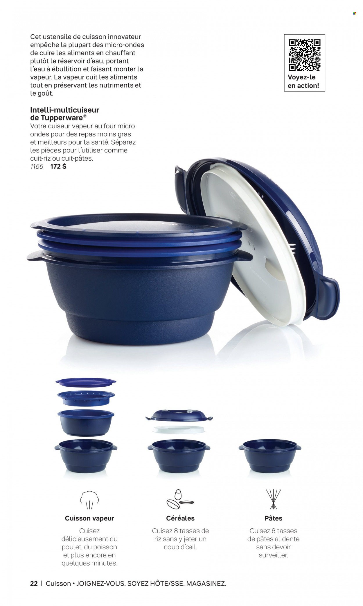 Tupperware flyer . Page 22.